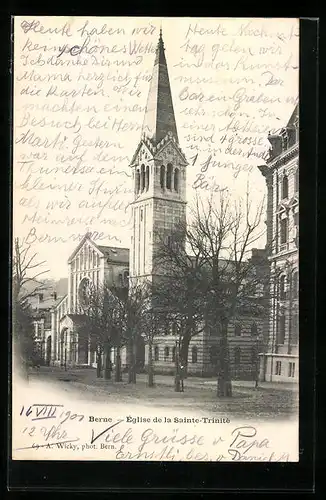 AK Berne, Église de la Sainte-Trinité