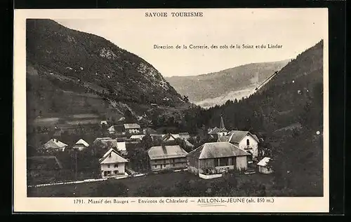 AK Aillon-le-Jeune, Massif des Bauges