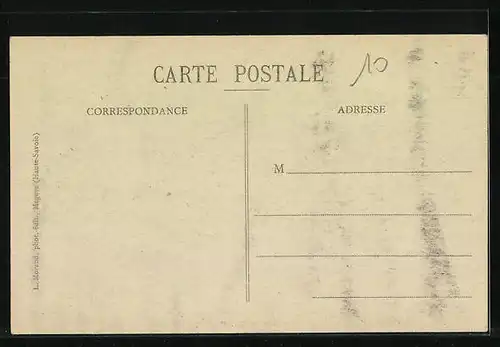 AK Ugine, Panorama, Ortsansicht