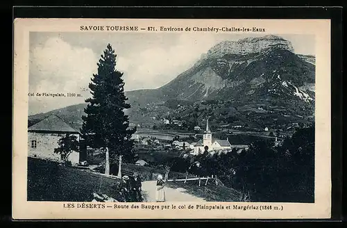 AK les Déserts, Route des Bauges par le col de Plainpalais et Margériaz