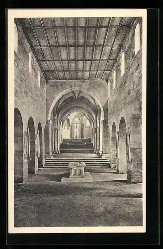 AK Lorch /Württemberg, Innenansicht der Klosterkirche