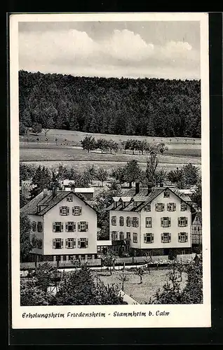 AK Stammheim b. Calw, Erholungsheim Friedensheim