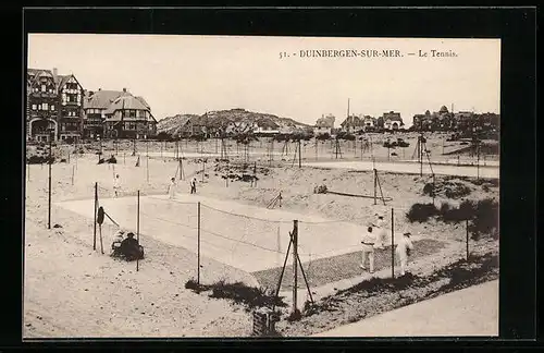 AK Duinbergen-sur-Mer, Le Tennis