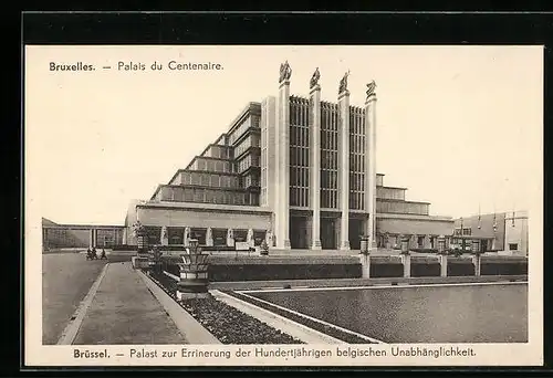 AK Brüssel / Bruxelles, Palais du Centenaire