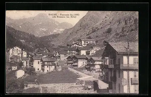 AK Balme, Panorama, colla Bessanese
