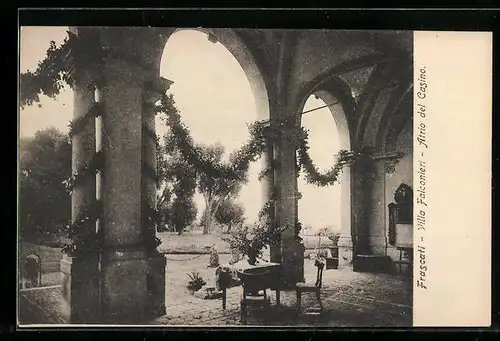 AK Frascati, Villa Falconieri, Atrio del Casino