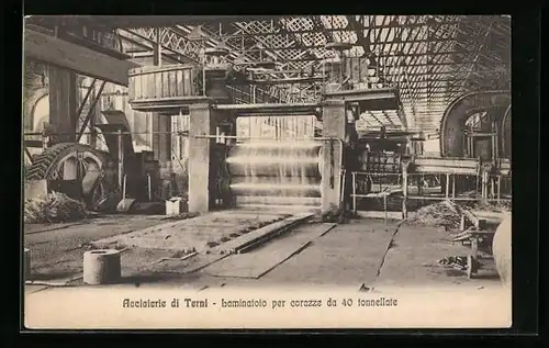 AK Terni, Laminatoio per corazze da 40 tonnellate