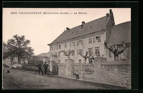 AK Chateauneuf, La Mairie