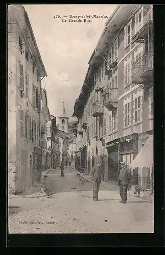 AK Bourg-Saint-Maurice, La Grande Rue