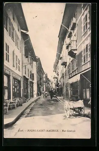 AK Bourg-Saint-Maurice, Rue Centrale