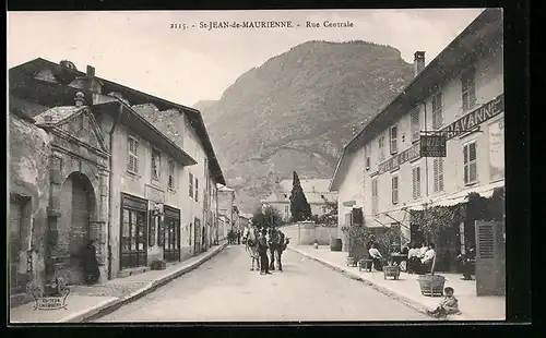 AK St-Jean-de-Maurienne, Rue Centrale