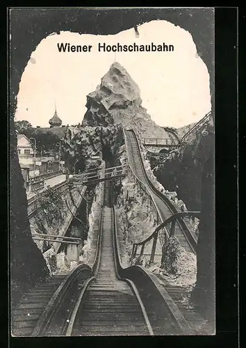 AK Wien, Wiener Prater, Hochschaubahn