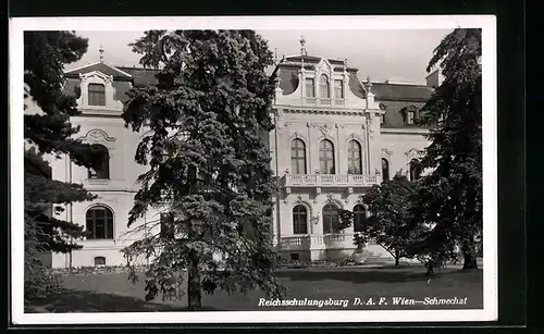 AK Schwechat, Reichsschulungsburg DAF Wien-Schwechat