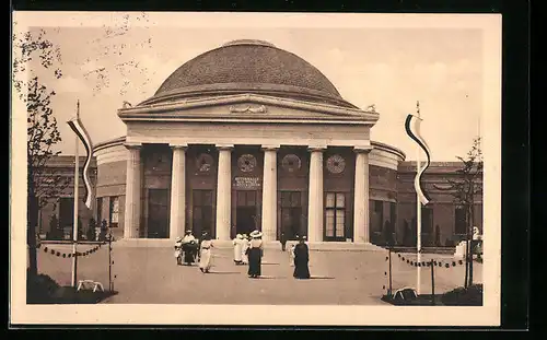 AK Leipzig, Intern. Baufachausstellung mit Sonderausstellungen 1913, Betonhalle