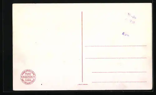 AK Jubilejní Výstava v Praze 1908