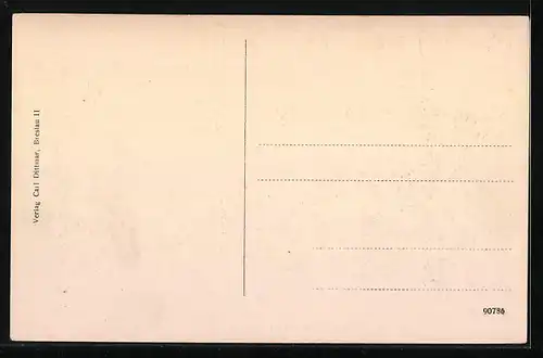 AK Brest-Litowsk, Zerstörte Ortspartie