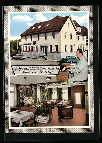 AK Ilsfeld, Gaststätte Pfahlhof, musikalischer Wirt