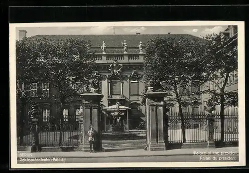 AK Berlin, Reichspräsidenten-Palais
