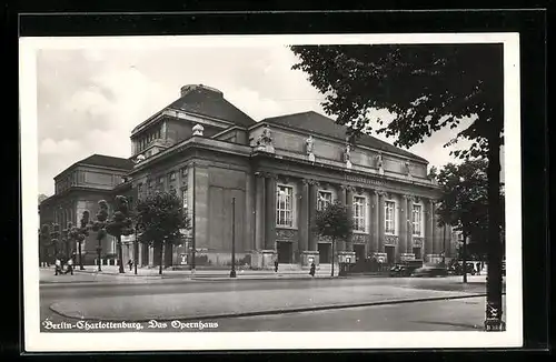 AK Berlin-Charlottenburg, Ansicht Opernhaus