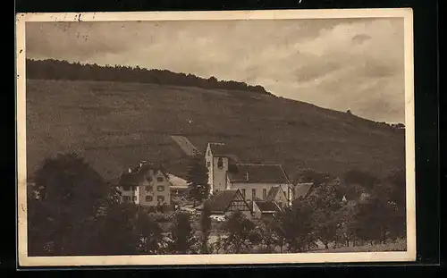 AK Niedereggenen, Blick auf Kirche