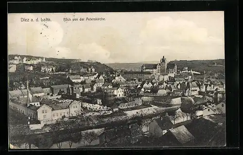 AK Diez a. d. Lahn, Blick von Peterskirche