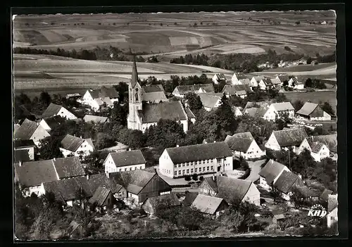 AK Irslingen /Krei Rottweil, Ortsansicht mit Umland