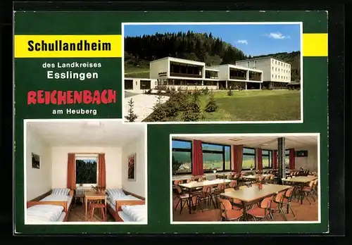 AK Reichenbach am Heuberg, Innen- und Aussenansicht Schullandheim