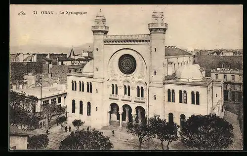 AK Oran, La Synagogue