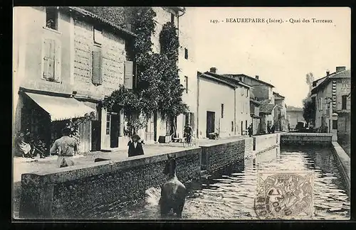 AK Beaurepaire, Quai des Terreaux