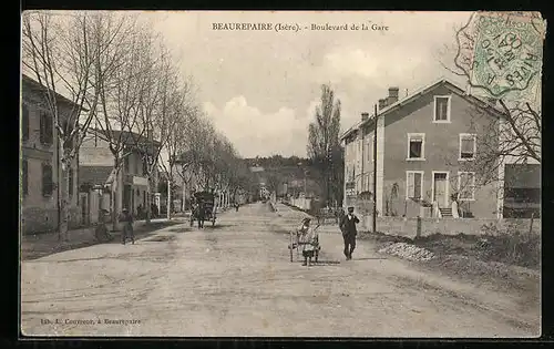 AK Beaurepaire, Boulevard de la Gare