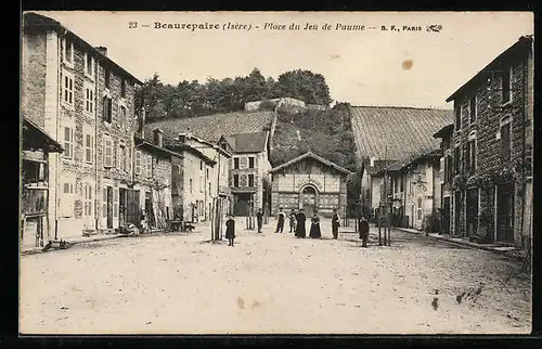 AK Beaurepaire, Place du Jeu de Paume