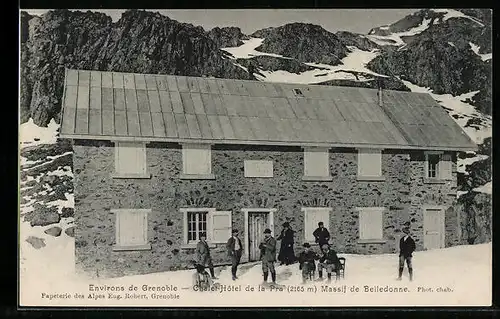 AK Grenoble, Chalet-Hôtel de la Pra, Massif de Belledonne