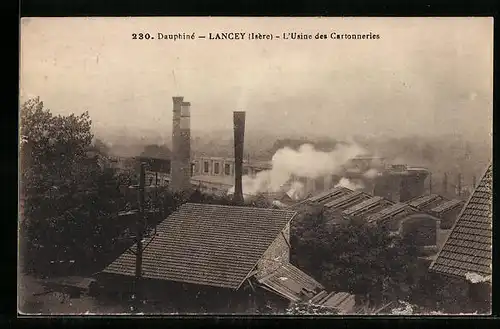 AK Lancey, L`Usine des Cartonneries