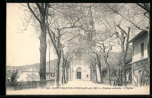 AK Saint-Martin-d`Uriage, L`Eglise