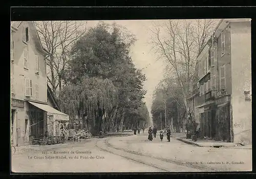 AK Grenoble, Le Cours Saint-André vu du Pont-de-Claix