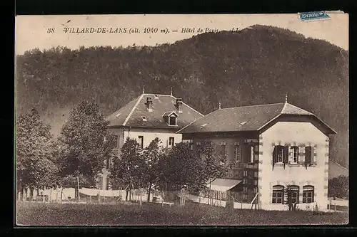 AK Villard-de-Lans, Hôtel de Paris