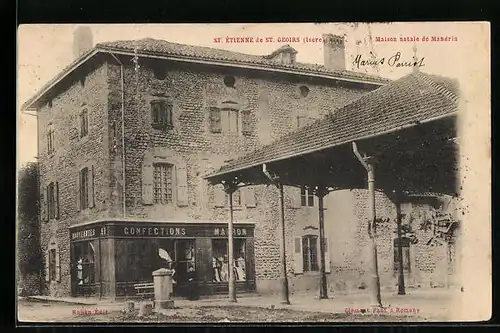 AK St. Étienne de St. Geoirs, Maison natale de Mandrin