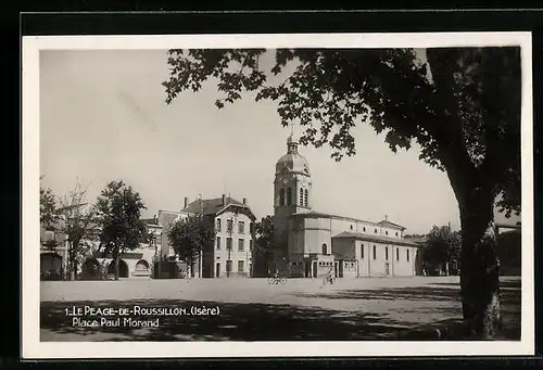 AK Le Peage-de-Roussillon, Place Paul Morand