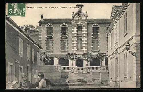 AK Chanas, Mairie et Ecole de Garcons