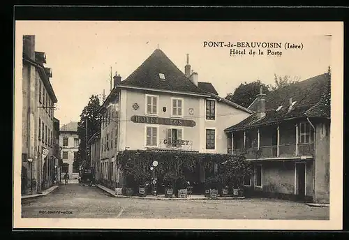 AK Pont-de-Beauvoisin, Hotel de la Poste