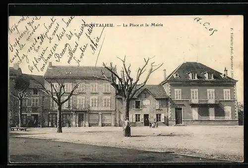 AK Montalieu, La Place et la Mairie