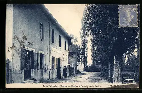 AK Sermérieu, Olouise, Café Epicerie Berlioz
