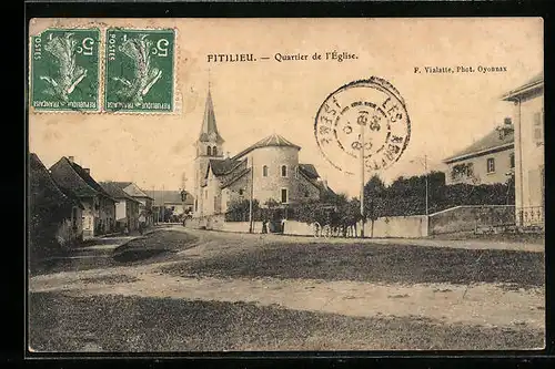AK Fitilieu, Quartier de l`Église