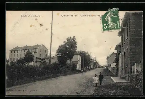 AK Les Abrets, Quartier de l`Usine de Soierie