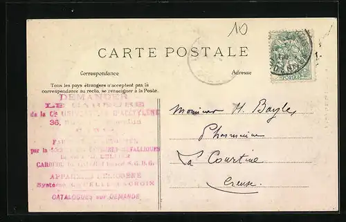 AK Livet-et-Gavet, Compagnie Universelle d`Acétylène, Usine des Clavaux