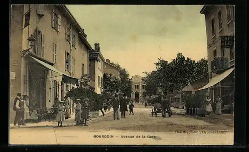 AK Bourgoin, Avenue de la Gare