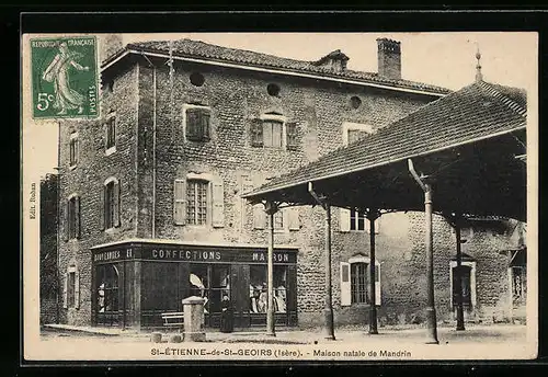AK St-Étienne-de-St-Geoirs, Maison natale de Mandrin