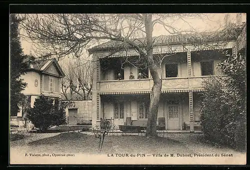 AK La Tour-du-Pin, Villa de M. Dubost, Président du Sénat