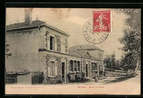 AK Meyrieu, Mairie et Ecoles