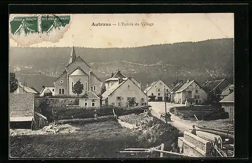AK Autrans, L`Entrée du Village